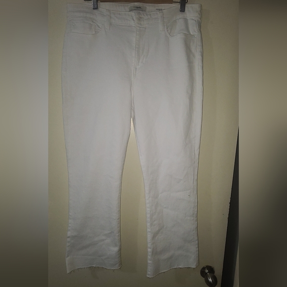 Fidelity Denim Juniper Crop Flare Size 32 - Picture 2 of 3
